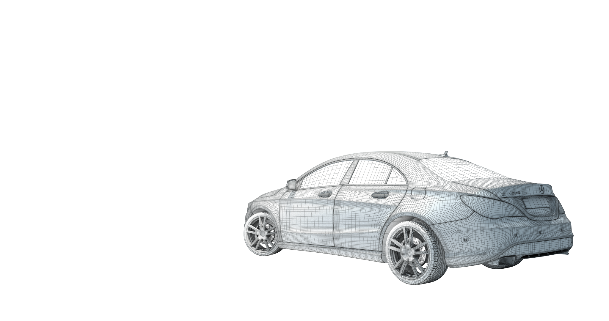 3D Wireframe Modell