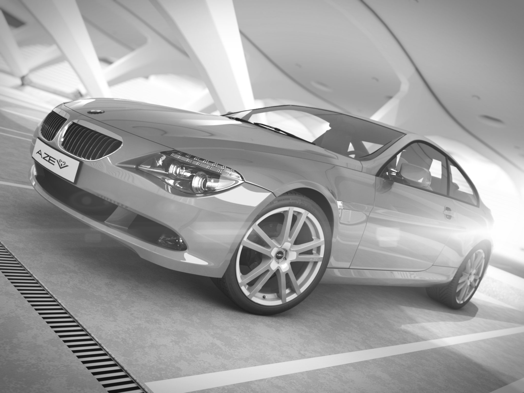 BMW 6er Rendering